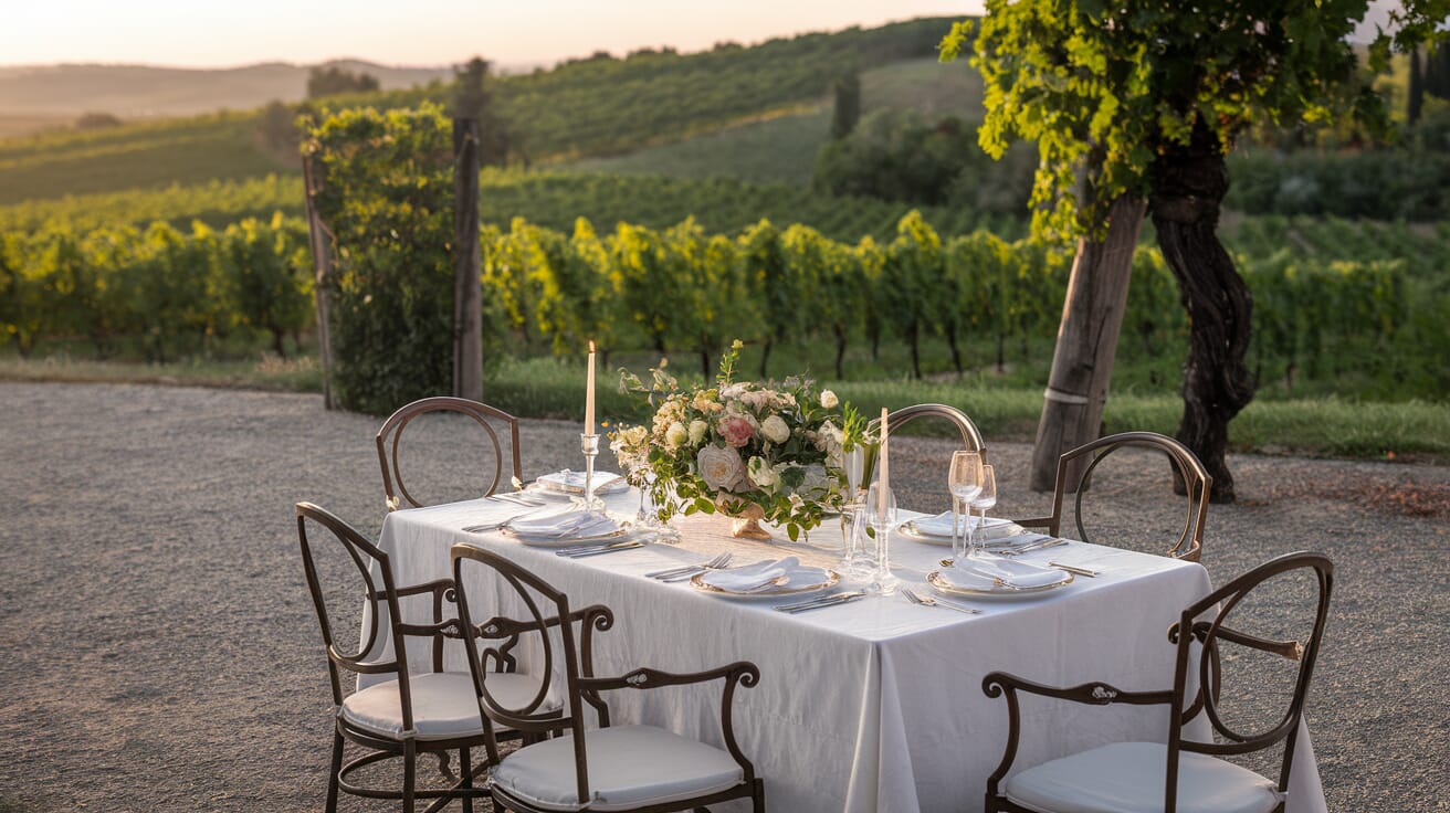 Tuscan Vineyard Dining